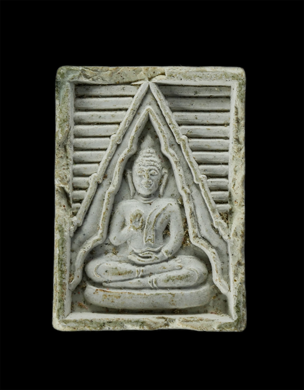 23Jul24 (215)p.jpg - พระผงของขวัญ ดีดน้ำมนต์ วัดจันทรังษี จ.อ่างทอง ปี2519 ผสมผงเก่าวัดปากน้ำรุ่นแรก สมเด็จเกศไชโยกรุงเก่า   | https://kamulet.in.th